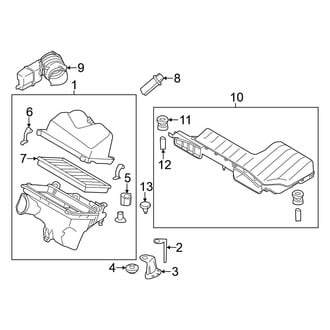 Nissan OE - Engine / Transaxle - Air Intake (3.5L)
