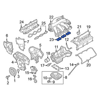 Nissan OE - Upper Fuel Injection Plenum Gasket