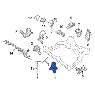 Nissan OE - Front Engine Mount