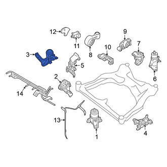 Nissan OE - Right Engine Mount