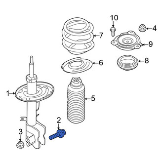 Nissan OE - Suspension Strut Bolt