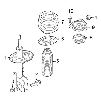 Nissan OE - Front Suspension - Struts & Components
