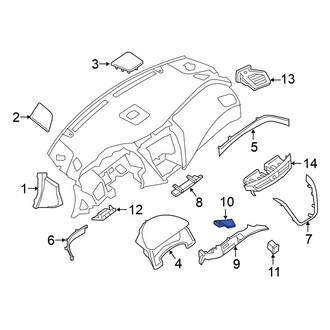 Nissan OE - Instrument Panel Trim Panel