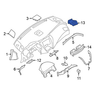 Nissan OE - Right Dashboard Air Vent