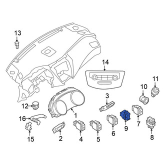 Nissan OE - Front Left Door Window Switch