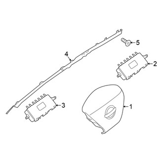 Nissan OE - Restraint Systems - Air Bag Components (Air Bags), (3.5L)