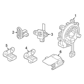 Nissan OE - Restraint Systems - Air Bag Components (Modules & Sensors), (3.5L)