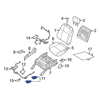 Nissan OE - Air Bag Seat Sensor Mat
