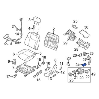 Nissan OE - Front Climate Controlled Seat Module