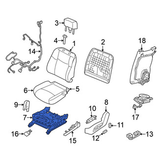 Nissan OE - Front Left Seat Track