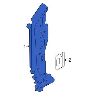 Nissan OE - Left Body A-Pillar Reinforcement