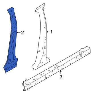 Nissan OE - Left Body B-Pillar