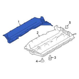Nissan OE - Front Right Floor Pan Splash Shield