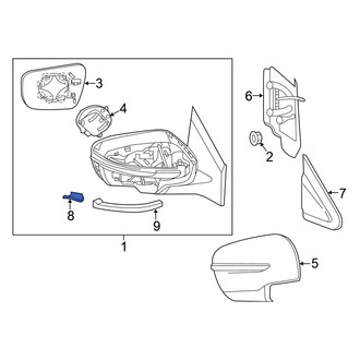 Nissan OE - Right Turn Signal Light Assembly