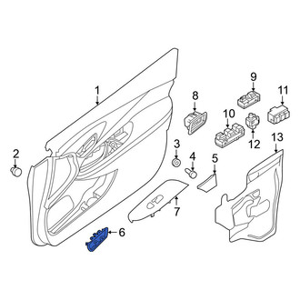 Nissan OE - Front Right Interior Door Handle Trim