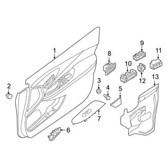 Nissan OE - Front Door - Interior Trim (3.5L)