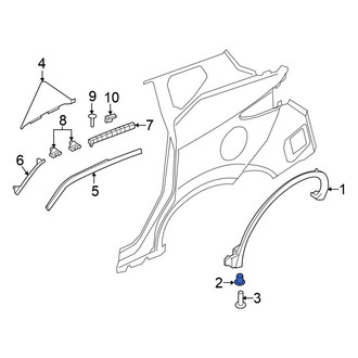 Nissan OE - Wheel Arch Molding Grommet