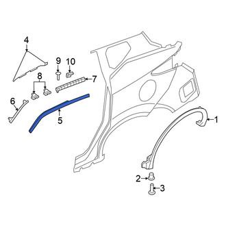 Nissan OE - Rear Left Quarter Panel Molding