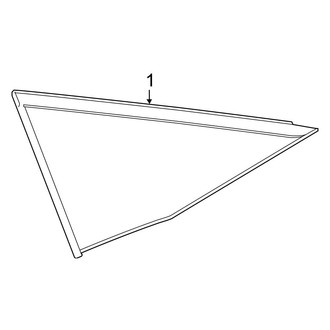 Nissan OE - Quarter Panel - Glass