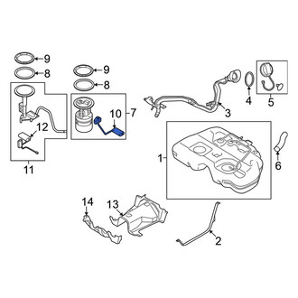 Nissan OE - Fuel Sender and Hanger Assembly