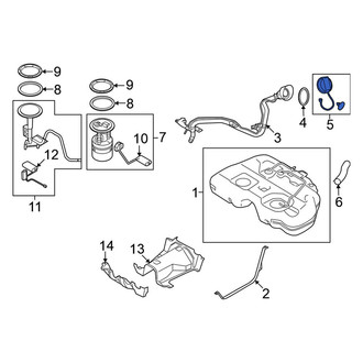 Nissan OE - Fuel Tank Cap