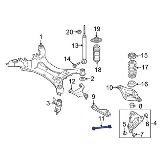 Nissan OE - Rear Suspension Trailing Arm