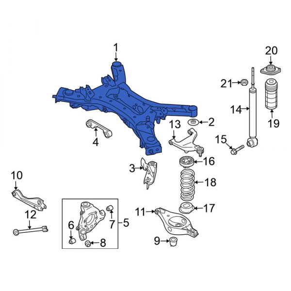 Suspension Subframe Crossmember