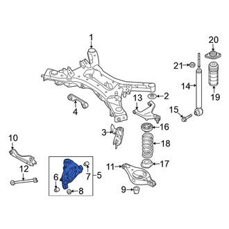 Nissan OE - Rear Left Suspension Knuckle