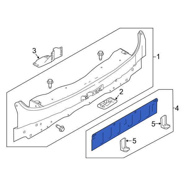 Rear Body Reinforcement Plate