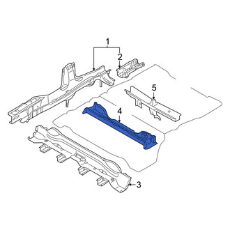 Nissan OE - Rear Center Floor Pan Crossmember