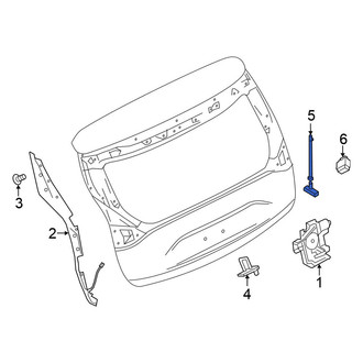 Nissan OE - Rear Liftgate Latch Release Switch