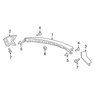Nissan OE - Lift Gate - Spoiler (3.5L)