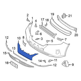 Nissan OE - Front Bumper Cover Spacer Panel