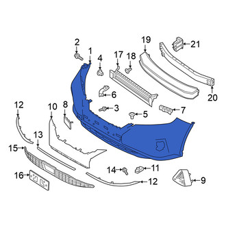 Nissan OE - Front Bumper Cover