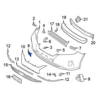 Nissan OE - Front Tow Eye Cap