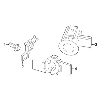 Nissan OE - Front Bumper - Electrical Components (Platinum / S / SL / SV)