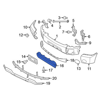 Nissan OE - Front Bumper Trim