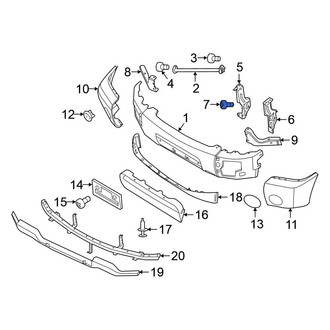 Nissan OE - Bumper Face Bar Bolt