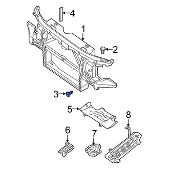 Nissan OE - Radiator Support Panel Bolt