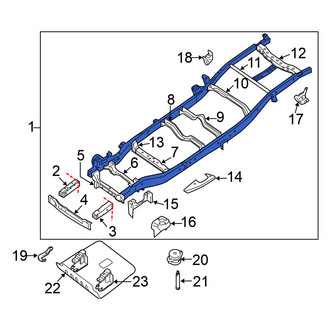 Nissan OE - Frame Rail