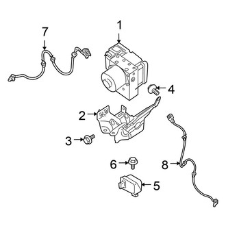 Nissan OE - Electrical - ABS Components