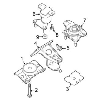 Nissan OE - Engine & Transmission Mounting