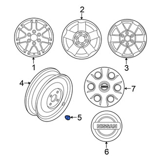 Nissan OE - Wheel Lug Nut