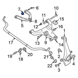 Nissan OE - Lower Suspension Control Arm Nut