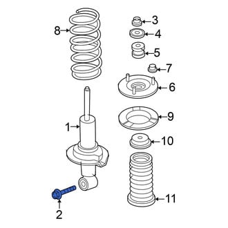 Nissan OE - Suspension Strut Bolt