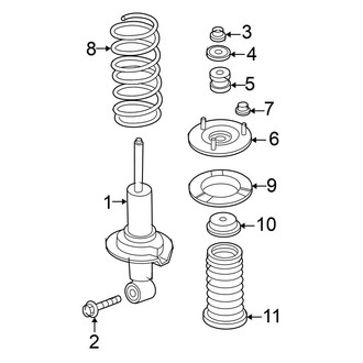 Nissan OE - Front Suspension - Struts & Components