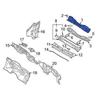 Nissan OE - Upper Firewall
