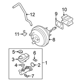 Nissan OE - Cab - Components on Dash Panel (King Cab), (PRO-4X / S / SV King Cab)