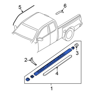 Nissan OE - Running Board