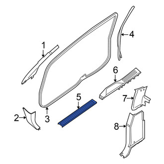 Nissan OE - Front Left Door Sill Plate